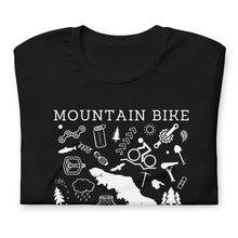 Load image into Gallery viewer, Mountain Bike Vancouver Island Unisex T-shirt
