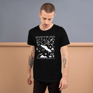 Mountain Bike Vancouver Island Unisex T-shirt
