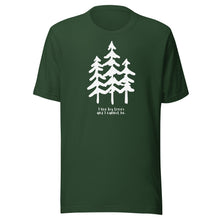 Load image into Gallery viewer, I Like Big Trees Unisex T-shirt
