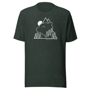 Mountain Bear Unisex T-shirt