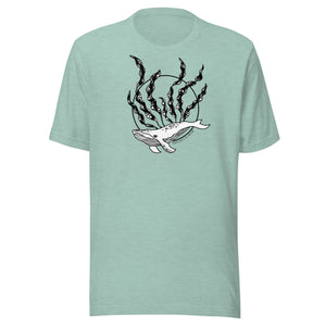 Humpback Bubbles Unisex T-shirt