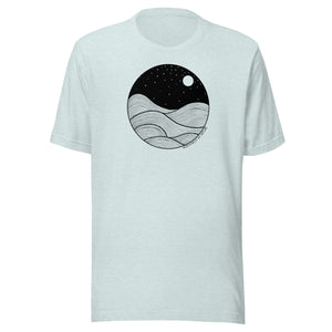Midnight Waves Unisex T-Shirt