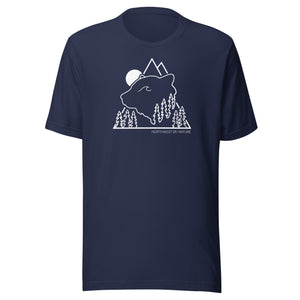 Mountain Bear Unisex T-shirt
