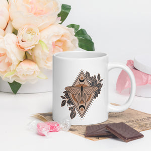 Butterfly White Mug