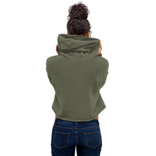 Load image into Gallery viewer, Circle Waves Crop Hoodie
