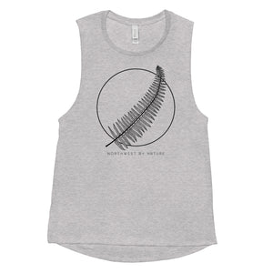 Western Sword Fern Ladies’ Muscle Tank