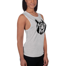 Load image into Gallery viewer, Firry Bear Ladies’ Muscle Tank
