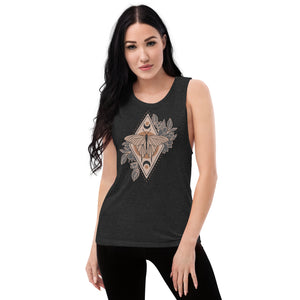 Butterfly Ladies’ Muscle Tank