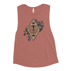 Butterfly Ladies’ Muscle Tank