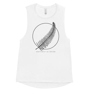 Western Sword Fern Ladies’ Muscle Tank