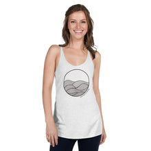 Load image into Gallery viewer, Circle Waves Women&#39;s Racerback Tank
