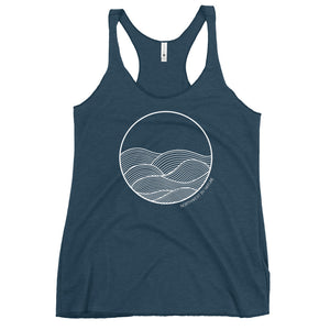 Circle Waves Women's Racerback Tank