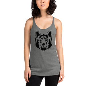 Firry Bear Women's Racerback Tank