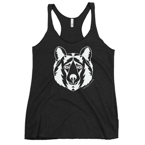 Firry Bear Women's Racerback Tank