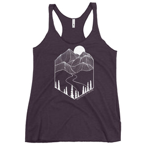 Passing Through Women's Racerback Tank