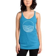 Load image into Gallery viewer, Circle Waves Women&#39;s Racerback Tank
