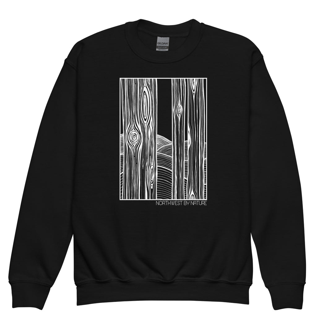Through the Trees Youth Crewneck