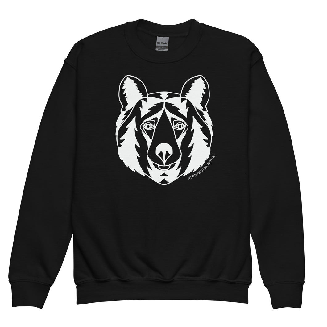 Firry Bear Youth Crewneck