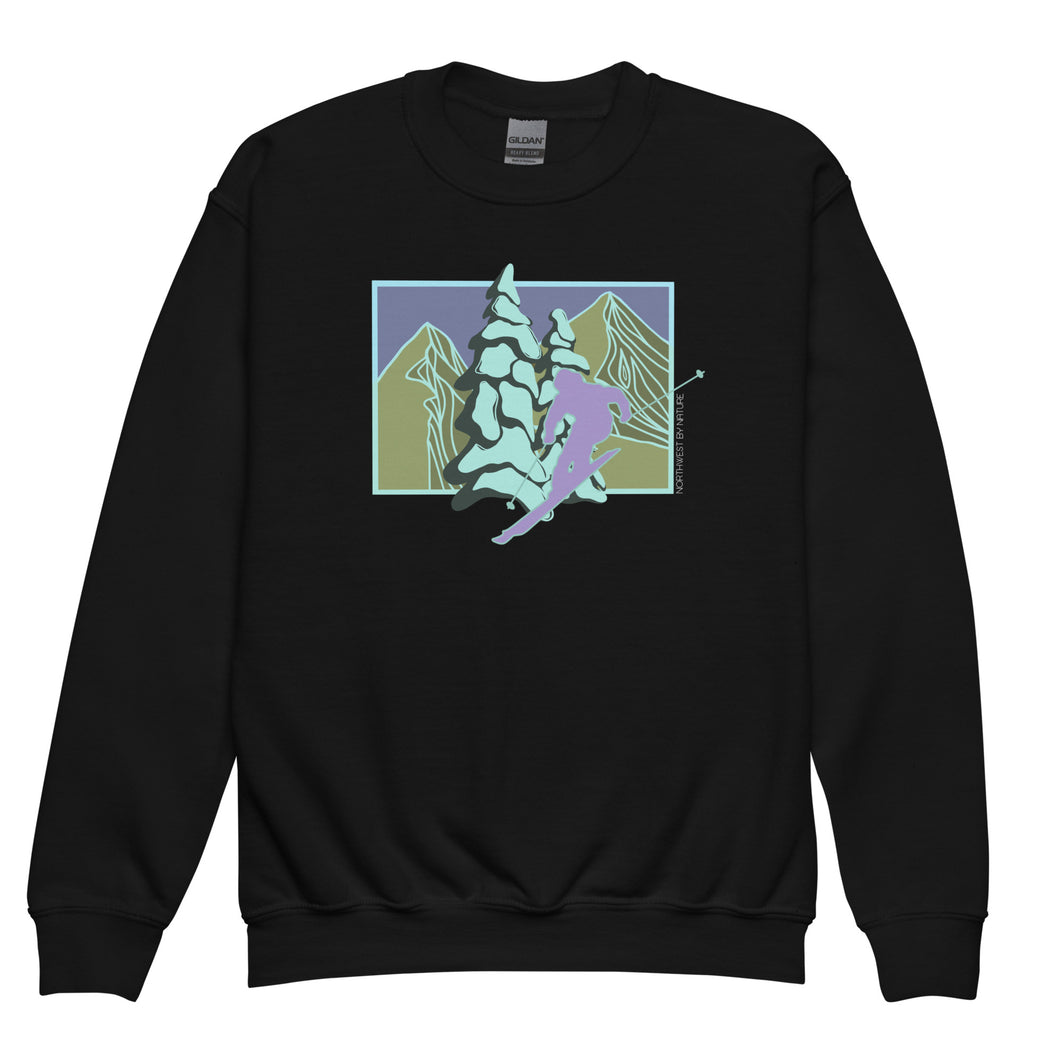Powder Day Youth Crewneck Sweatshirt