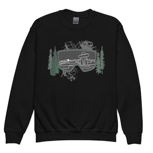 7th Heaven Bike Youth Crewneck Sweatshirt