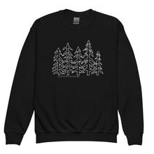 Load image into Gallery viewer, Forest Family Youth Crewneck Sweatshirt
