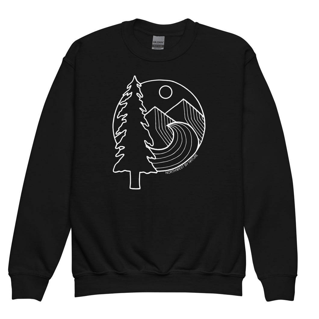 Adventure Awaits Youth Crewneck Sweatshirt