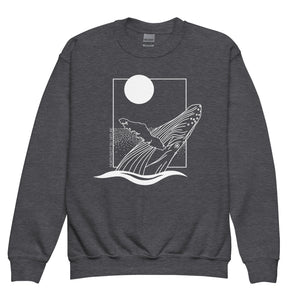 Van Isle Humpback Youth Crewneck