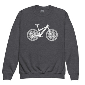 Forest Bike Youth Crewneck