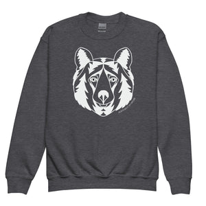 Firry Bear Youth Crewneck