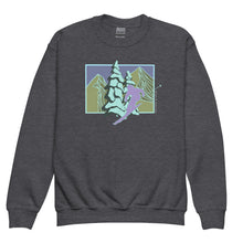 Load image into Gallery viewer, Powder Day Youth Crewneck Sweatshirt
