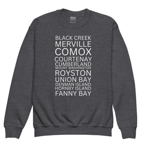 Local Places Youth Crewneck Sweatshirt