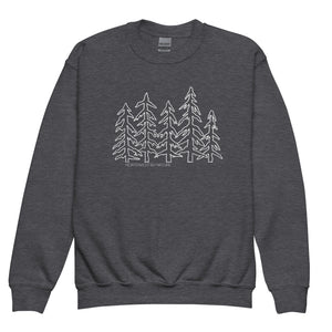 Forest Family Youth Crewneck Sweatshirt