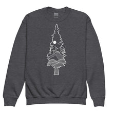 Load image into Gallery viewer, West Coast Tree Youth Crewneck Sweatshirt
