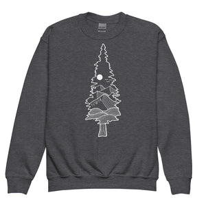 West Coast Tree Youth Crewneck Sweatshirt