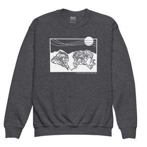 Whistler Blackcomb Youth Crewneck Sweatshirt