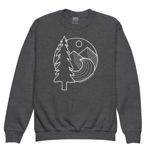 Adventure Awaits Youth Crewneck Sweatshirt