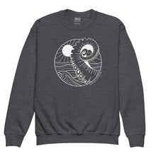 Load image into Gallery viewer, Giant Pacific Octopus Youth Crewneck Sweatshirt
