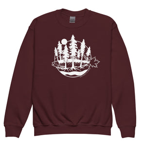 Autumn Salmon Youth Crewnec