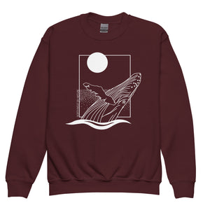 Van Isle Humpback Youth Crewneck