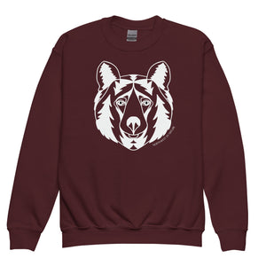 Firry Bear Youth Crewneck