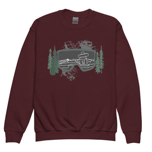 7th Heaven Bike Youth Crewneck Sweatshirt
