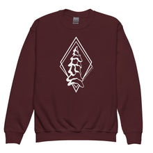 Load image into Gallery viewer, Snow Ghost Youth Crewneck Sweatshirt
