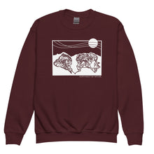 Load image into Gallery viewer, Whistler Blackcomb Youth Crewneck Sweatshirt
