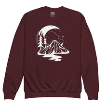 Load image into Gallery viewer, Starry Nights Youth Crewneck Sweatshirt
