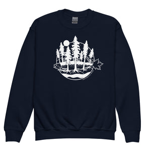 Autumn Salmon Youth Crewnec