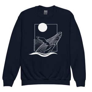 Van Isle Humpback Youth Crewneck