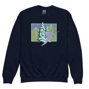 Powder Day Youth Crewneck Sweatshirt