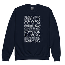 Load image into Gallery viewer, Local Places Youth Crewneck Sweatshirt
