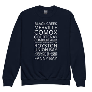 Local Places Youth Crewneck Sweatshirt