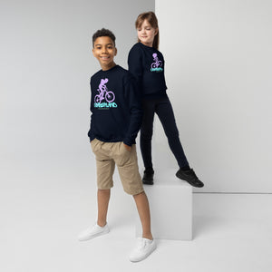 Cumberland Biker Youth Crewneck Sweatshirt